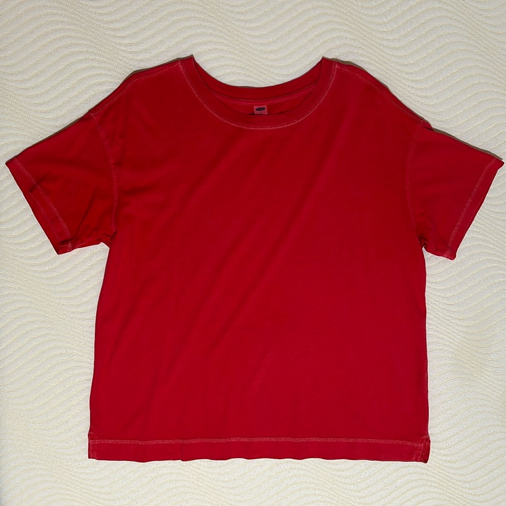 Women’s Old Navy Red Vintage T-Shirt